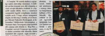 Compfair Vásárdíj 1998