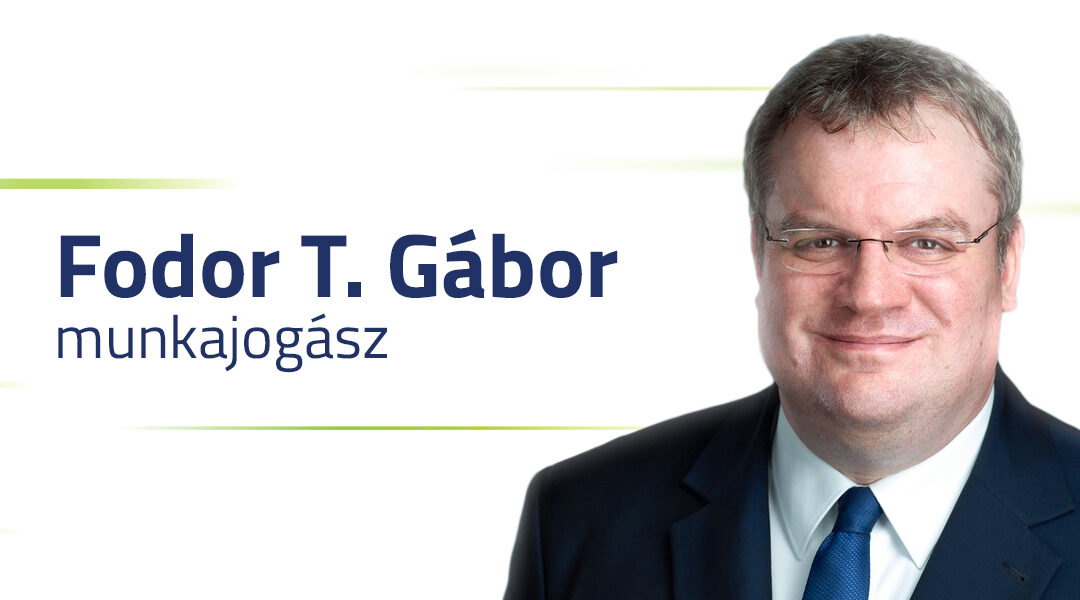 Fodor T. Gábor munkajogász