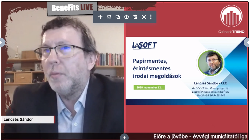 Lencsés Sándor Benefits live