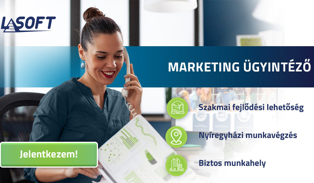 Marketing ügyintéző álláshirdetés