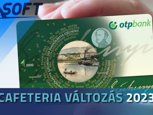 SZÉP kártya változás 2023