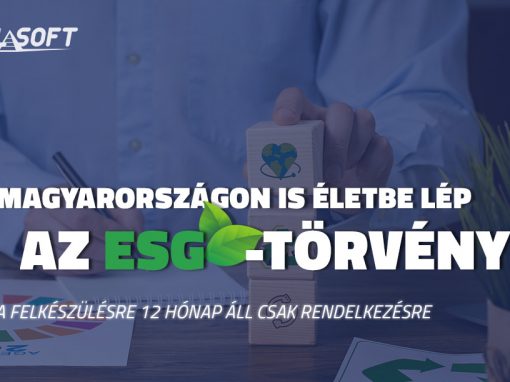 Magyarországon is életbe lép az ESG-törvény
