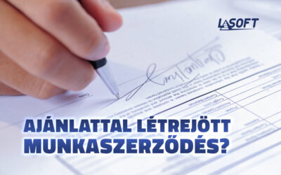 Ajánlattal létrejött munkaszerződés?