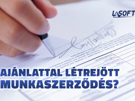 Ajánlattal létrejött munkaszerződés?